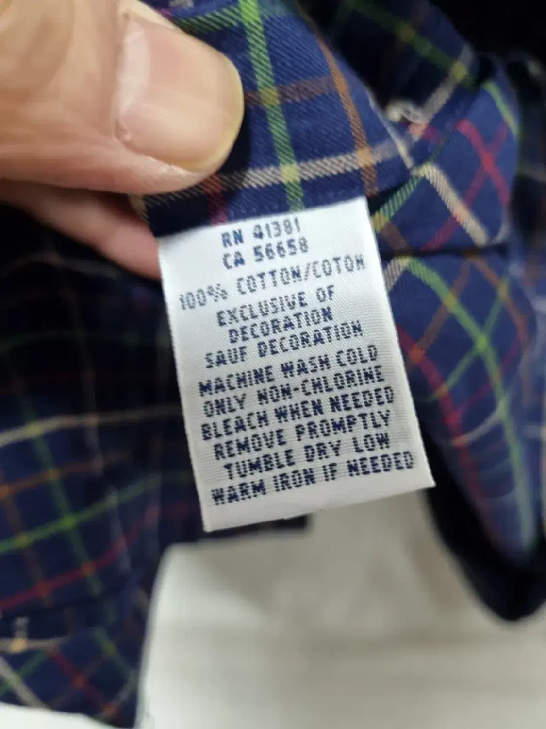 폴로 랄프로렌 체크 셔츠 S 상품이미지5