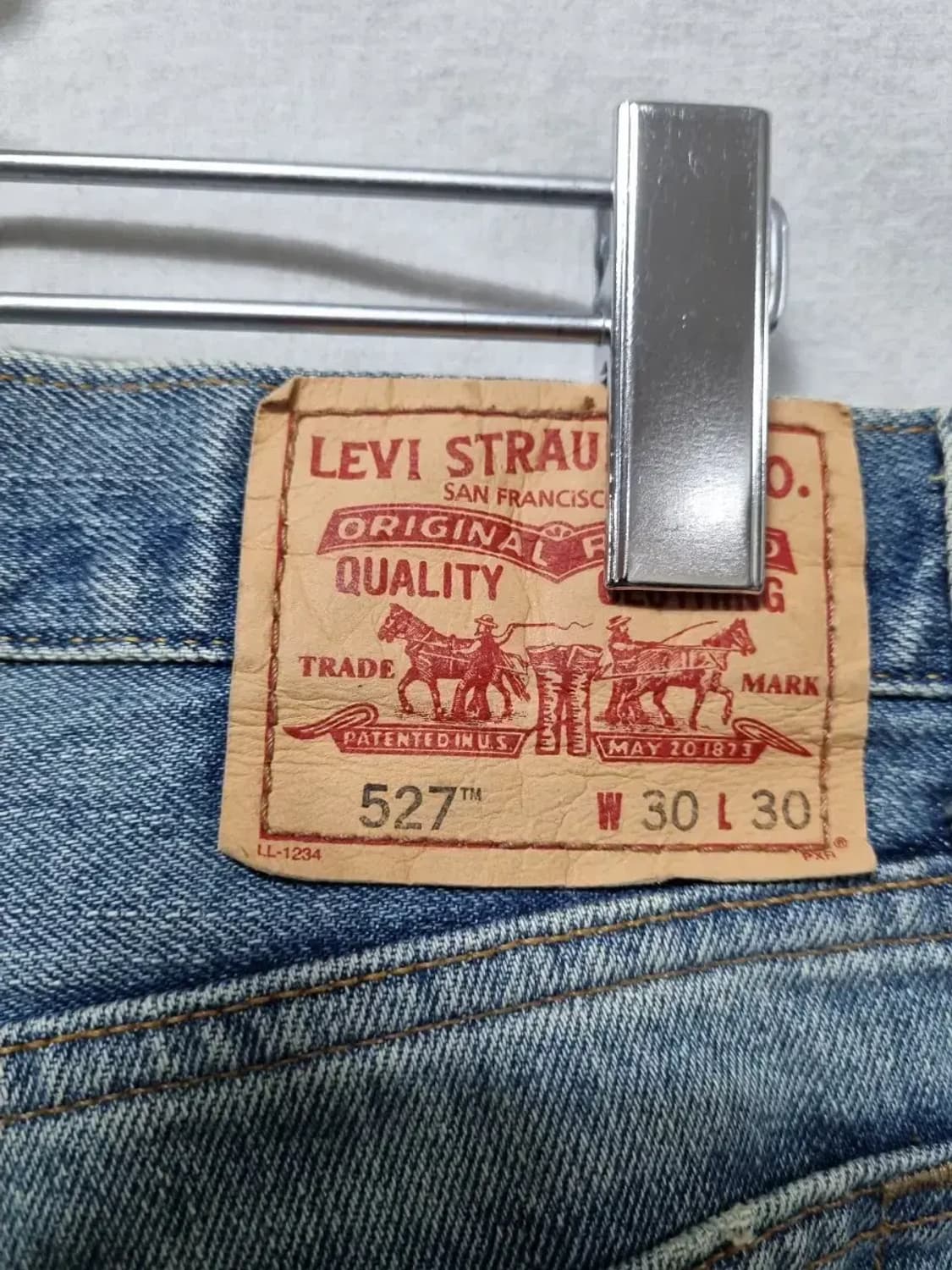 새상품) 라바이스 로우 부츠컷 527 청바지 30/30 상품이미지4