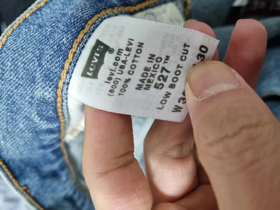 새상품) 라바이스 로우 부츠컷 527 청바지 30/30 상품이미지6