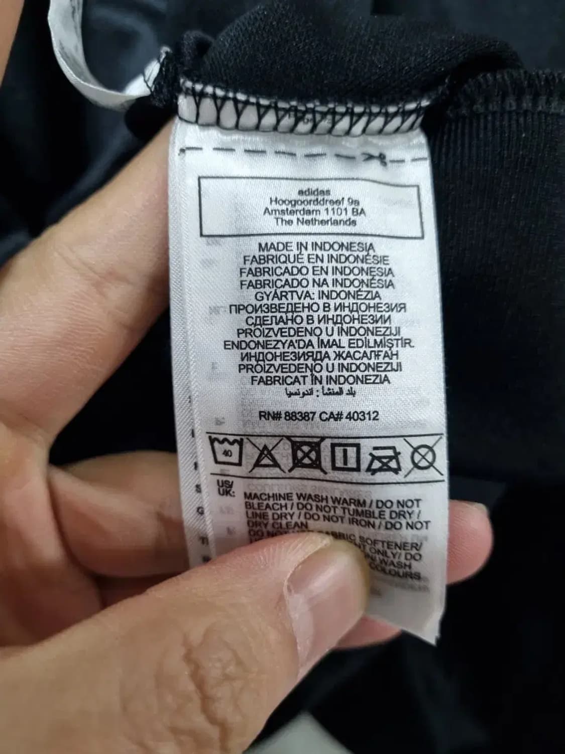 아디다스 아스날 트랙탑 블랙 져지 105~110 상품이미지5