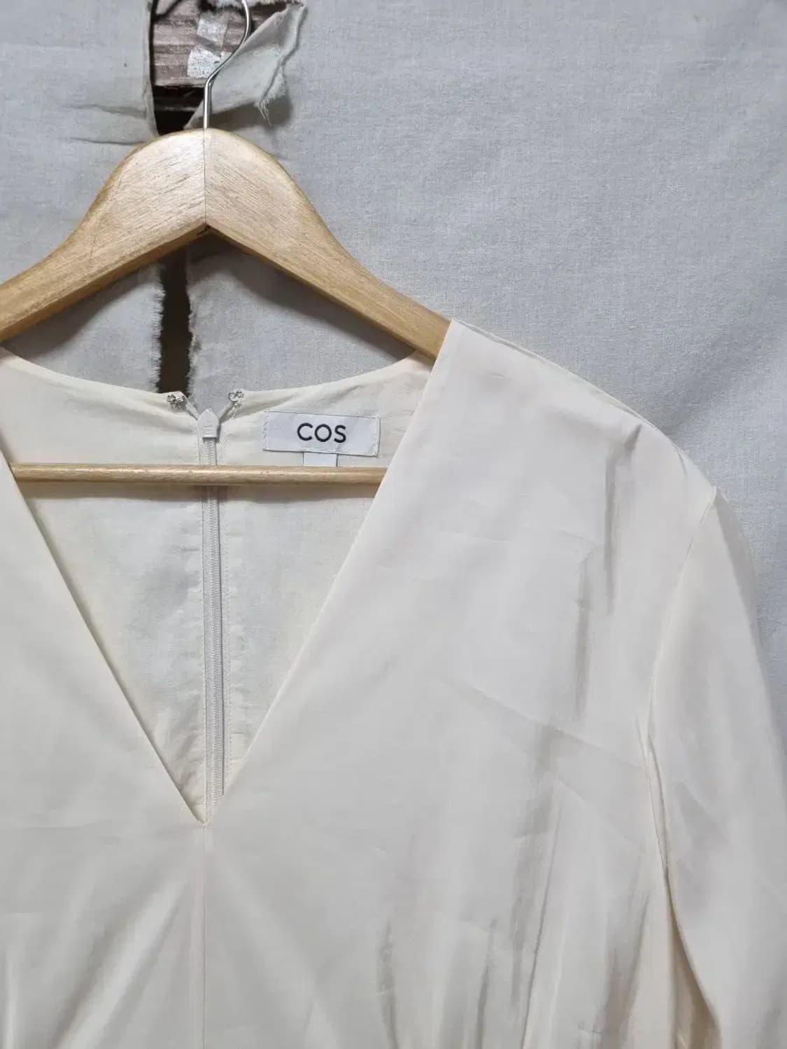 COS 코스 아이보리 원피스 40 상품이미지3
