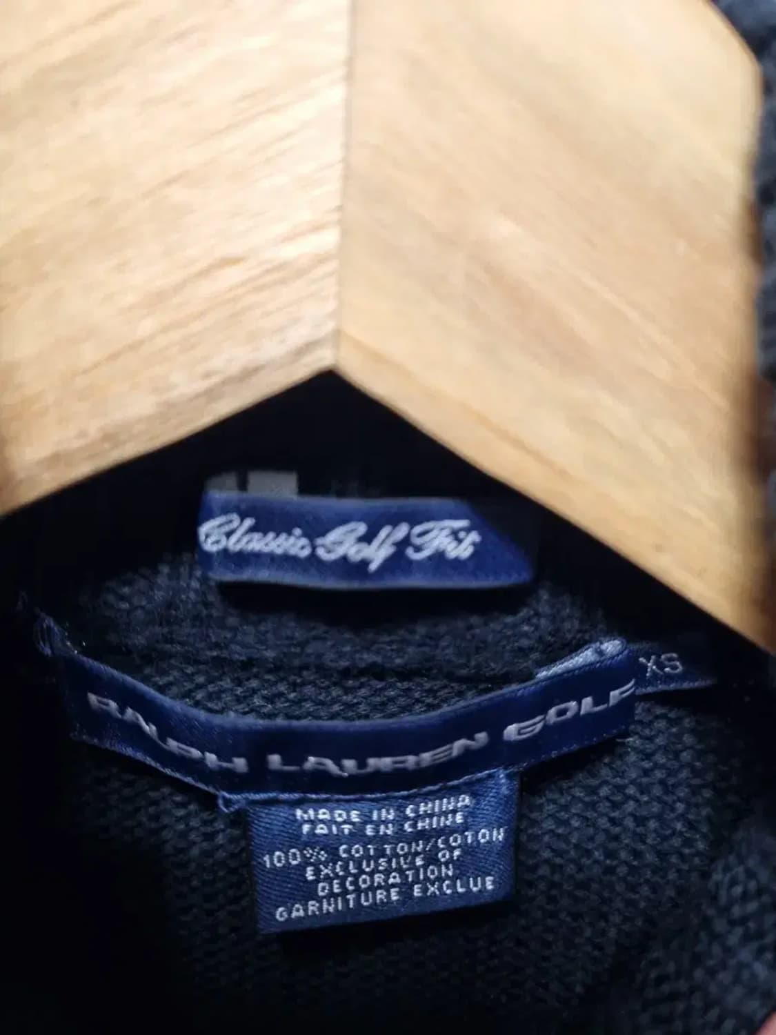 폴로 랄프로렌 니트 집업 XS 상품이미지4