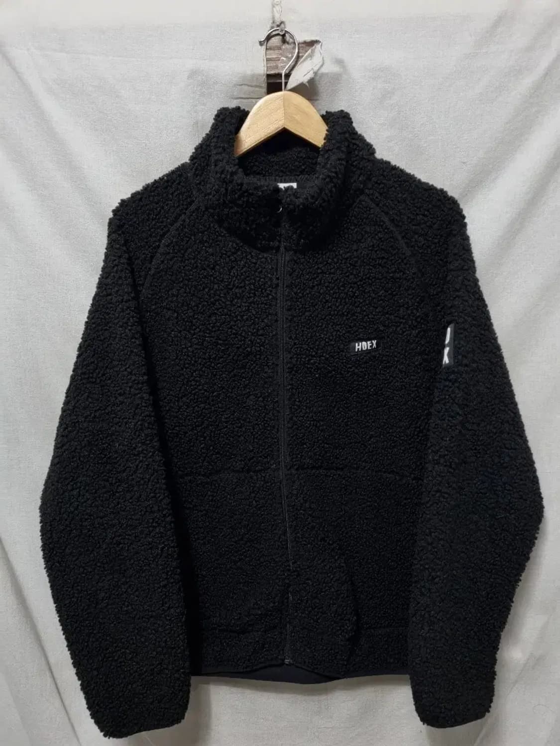 HDEX 후리스 블랙 집업 자켓 L 상품이미지1