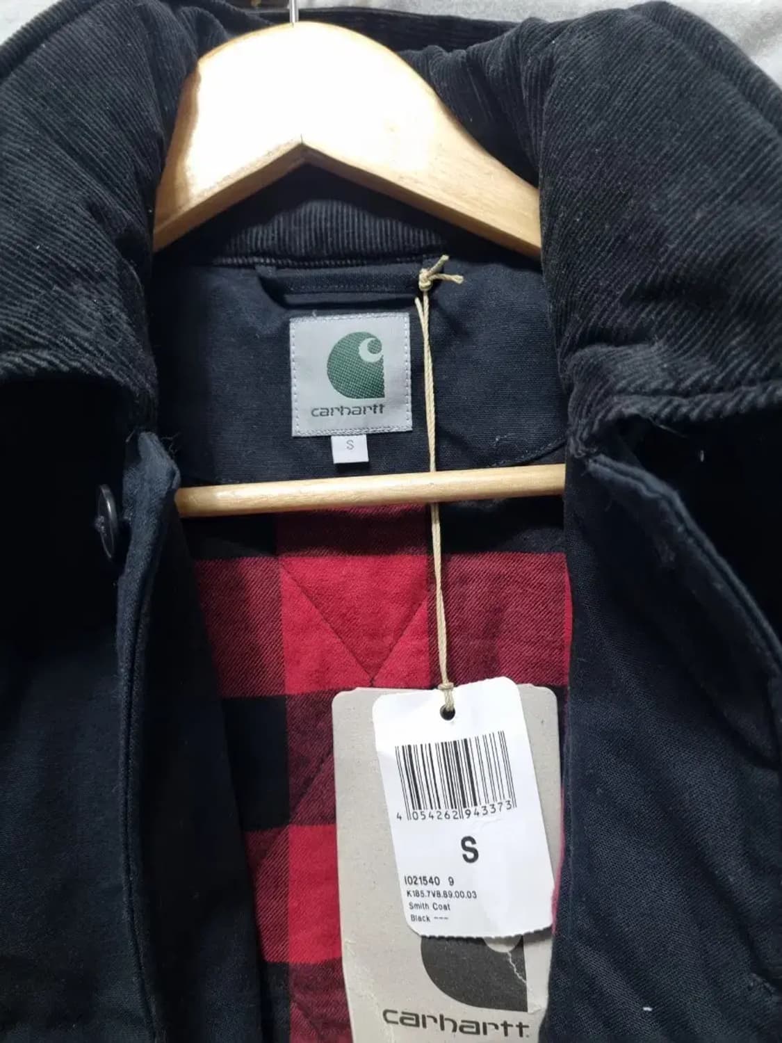 새상품) 칼하트 블랙 점퍼 S 상품이미지3