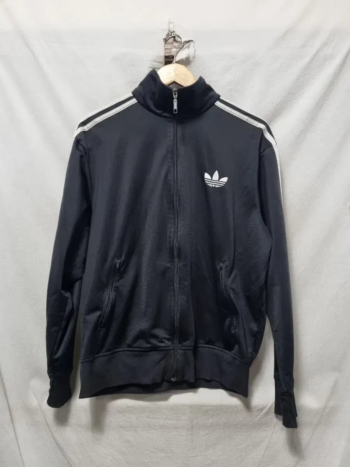 아디다스 블랙 삼선 트랙탑 105 상품이미지1