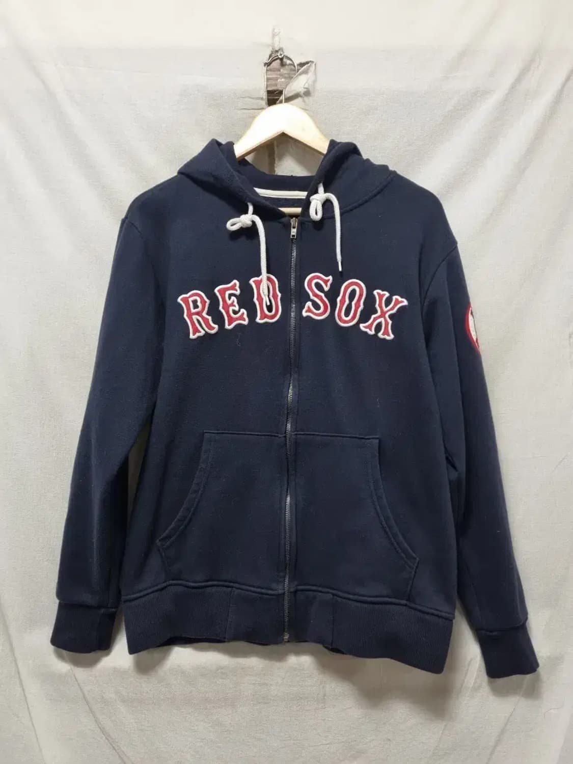 레드삭스 네이비 후드집업 M 상품이미지1