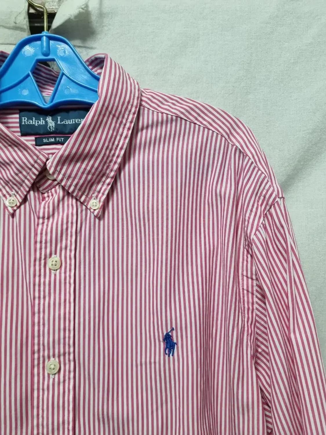 폴로 랄프로렌 스트라이프 슬림핏 셔츠 L 상품이미지3