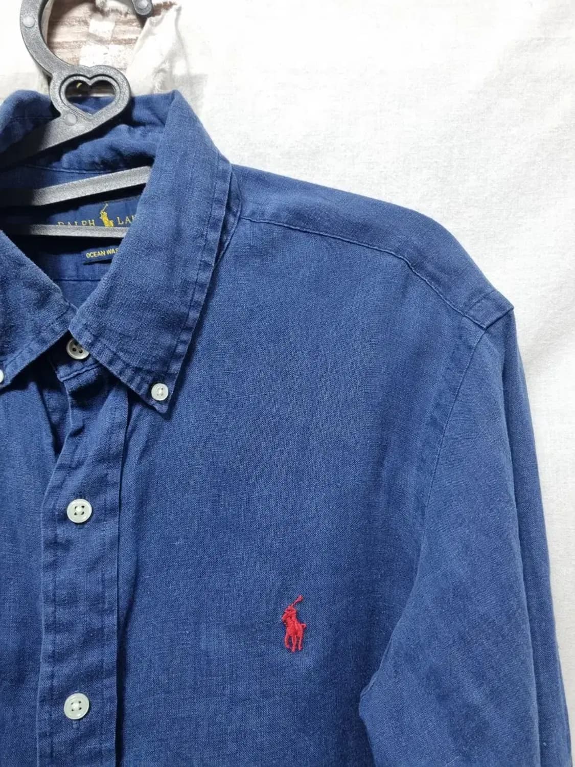 폴로 랄프로렌 오션 워시 린넨 셔츠 남방 S 상품이미지2