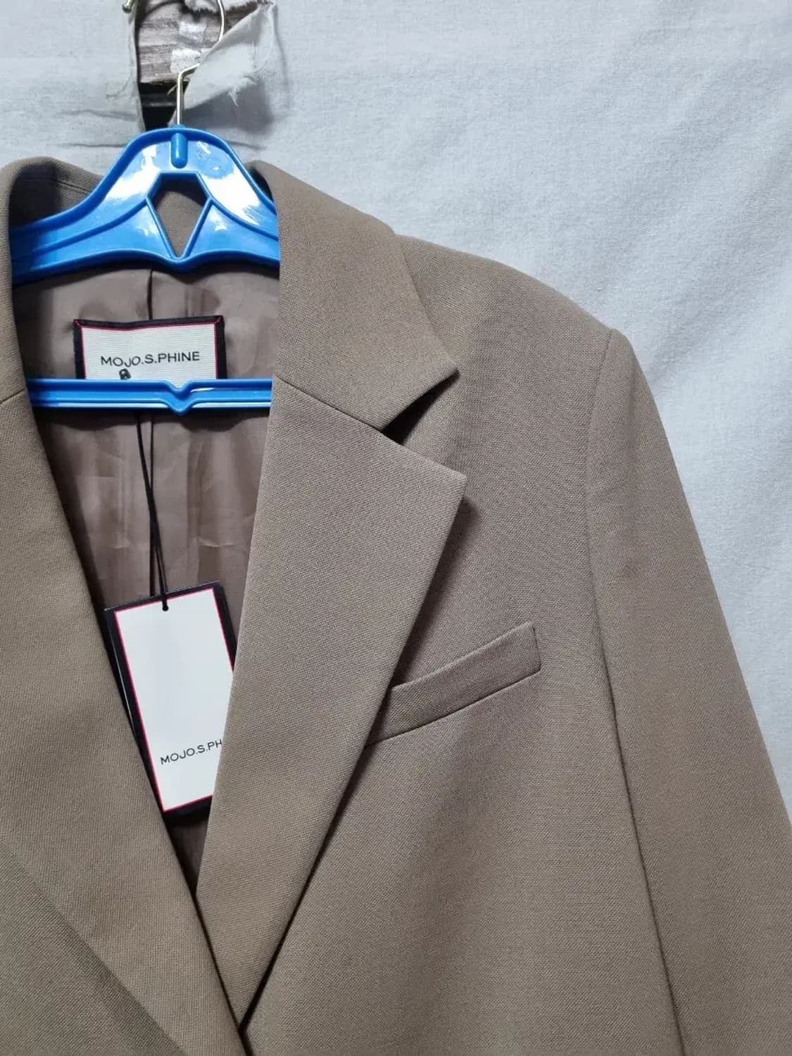 모조에스핀 베이지 스커트 코트 M 상품이미지2