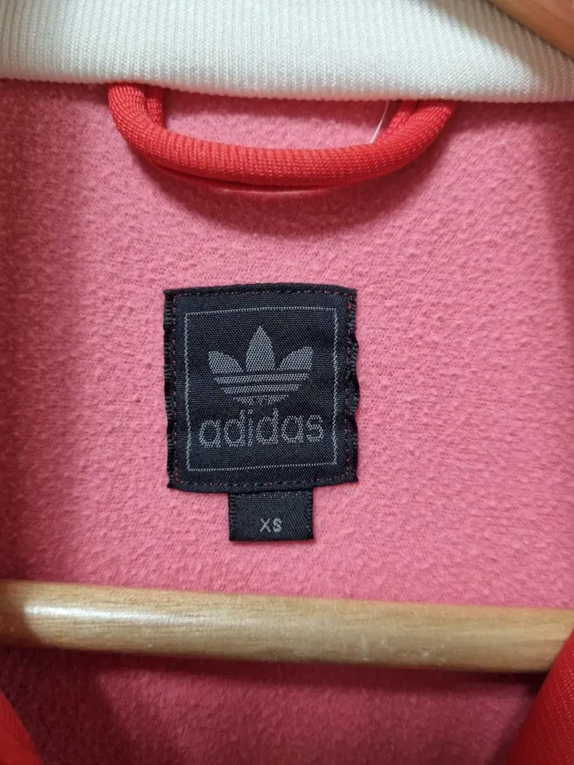 아디다스 빨간색 트랙탑 져지 XS 상품이미지4