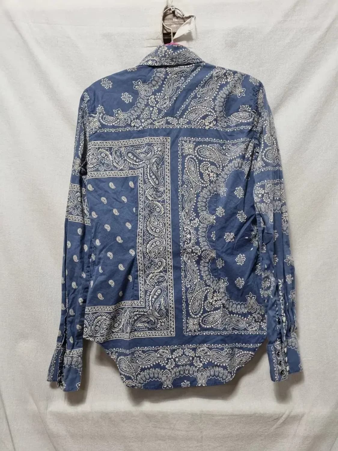 랄프 로렌 페이즐리 패턴 남방 셔츠 슬림핏  XS 상품이미지3