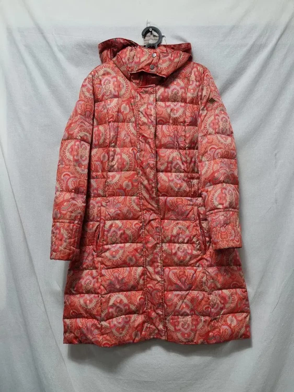 오일릴리 페이즐리 롱 패딩 코트M 상품이미지1