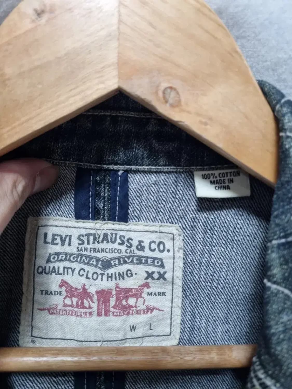 리바이스 데님 자켓 L 상품이미지4