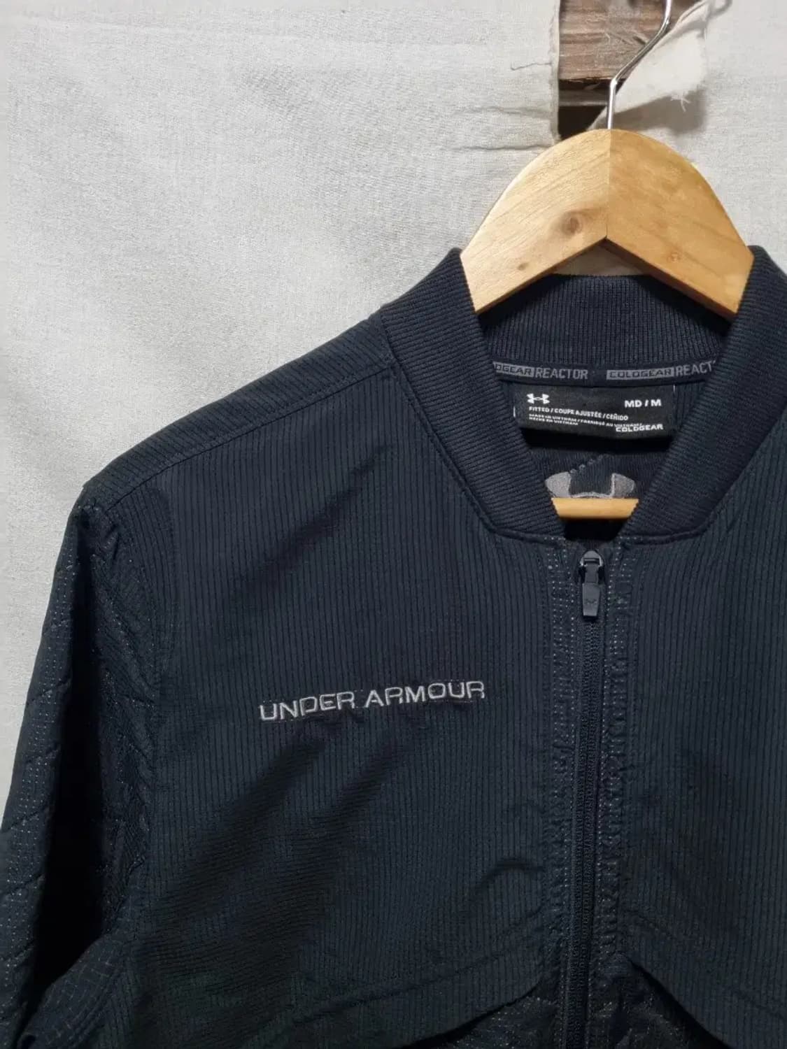 언더아머 퀼팅 집업 자켓 M 상품이미지3