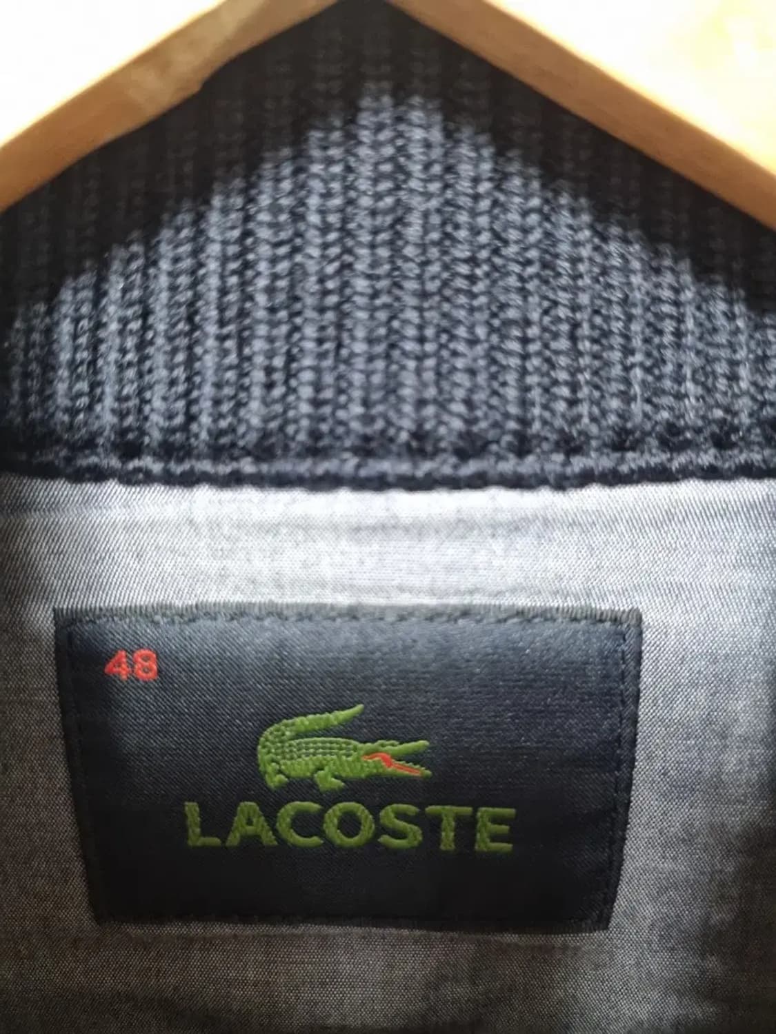 라코스테 퀼팅 자켓 블랙 95 상품이미지4