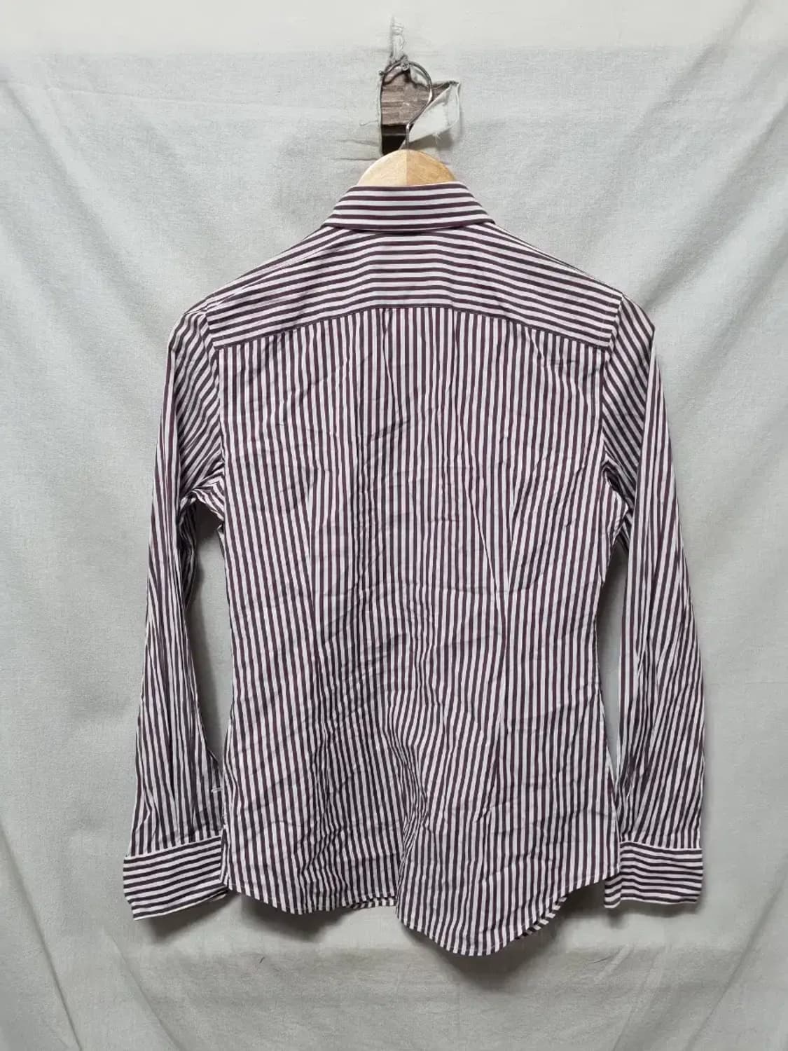 폴로 랄프로렌 슬림핏 스트라이프 셔츠 여성 90~95 상품이미지2