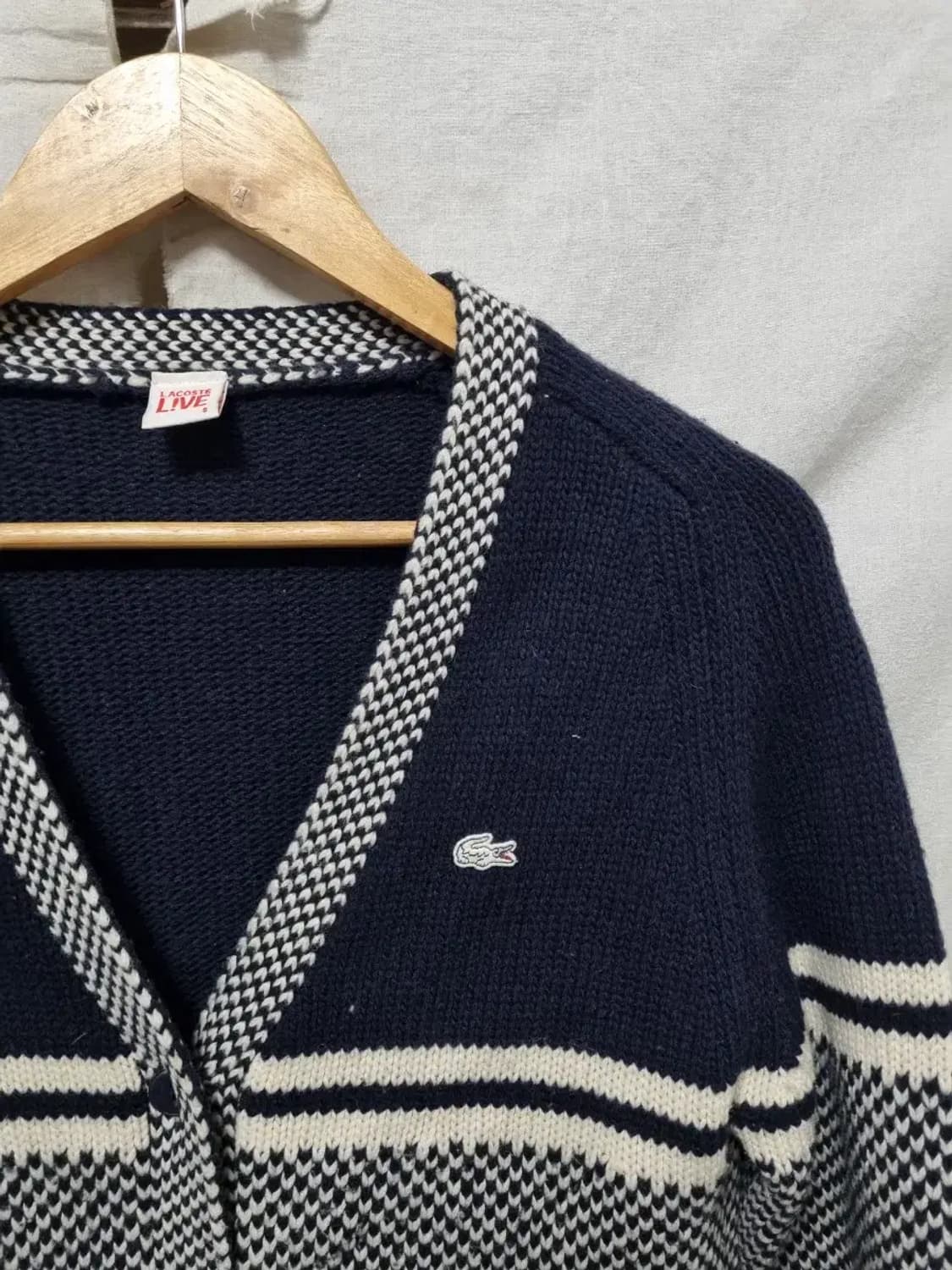 라코스테 니트 가디건 S 상품이미지3
