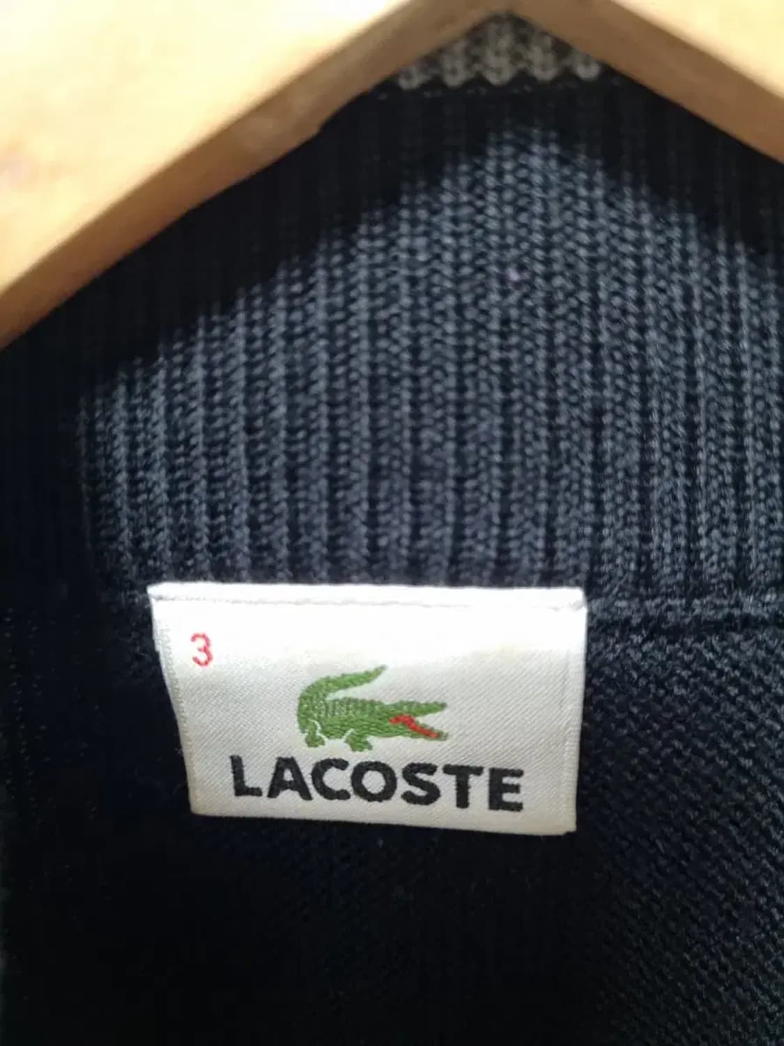 라코스테 니트 집업 자켓 95 상품이미지4