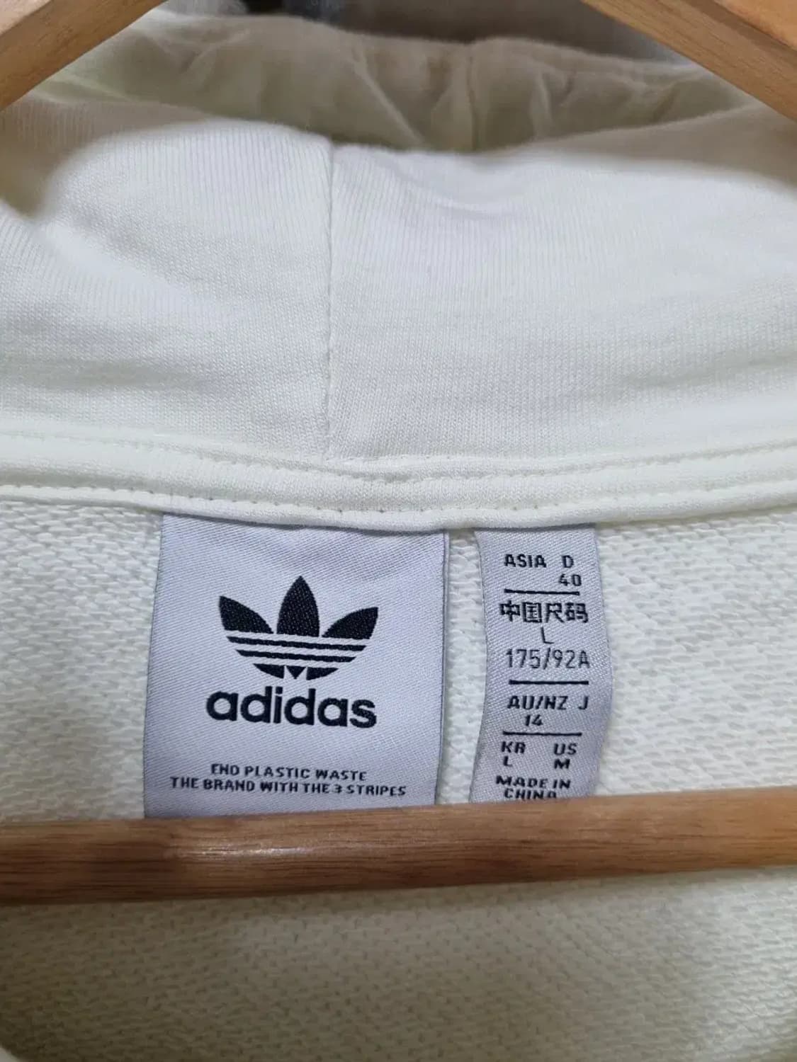 아디다스 오리지널 후드티 여성 L 상품이미지4