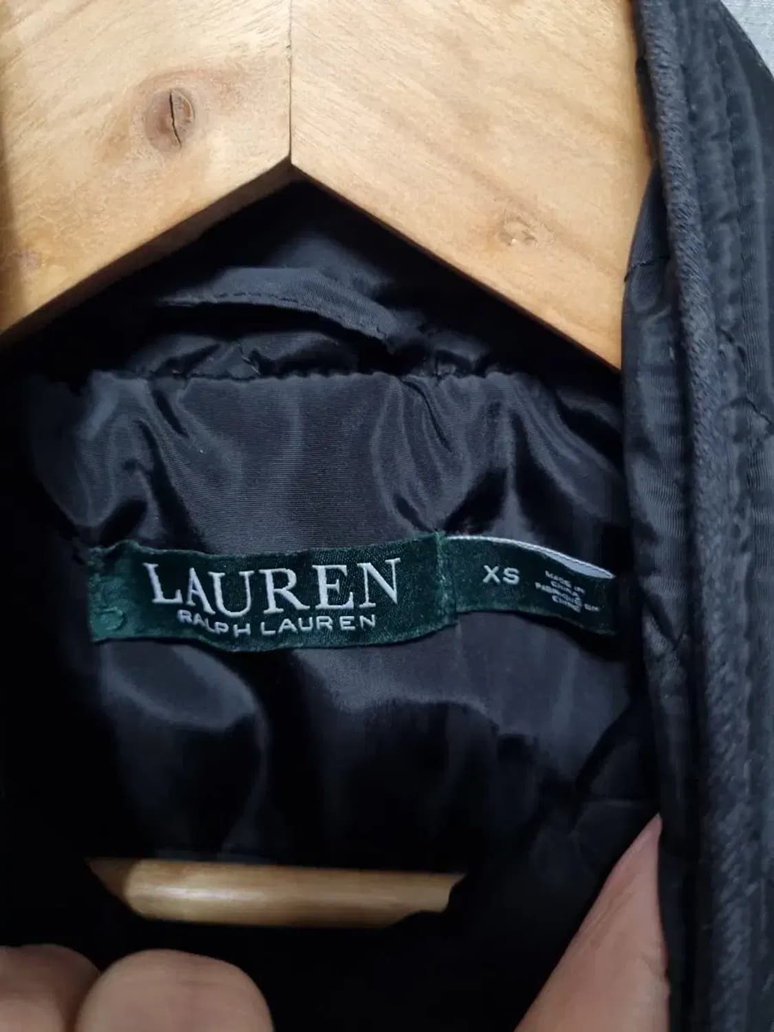 로렌 랄프로렌 퀼팅 후드 코트 자켓 XS 상품이미지5