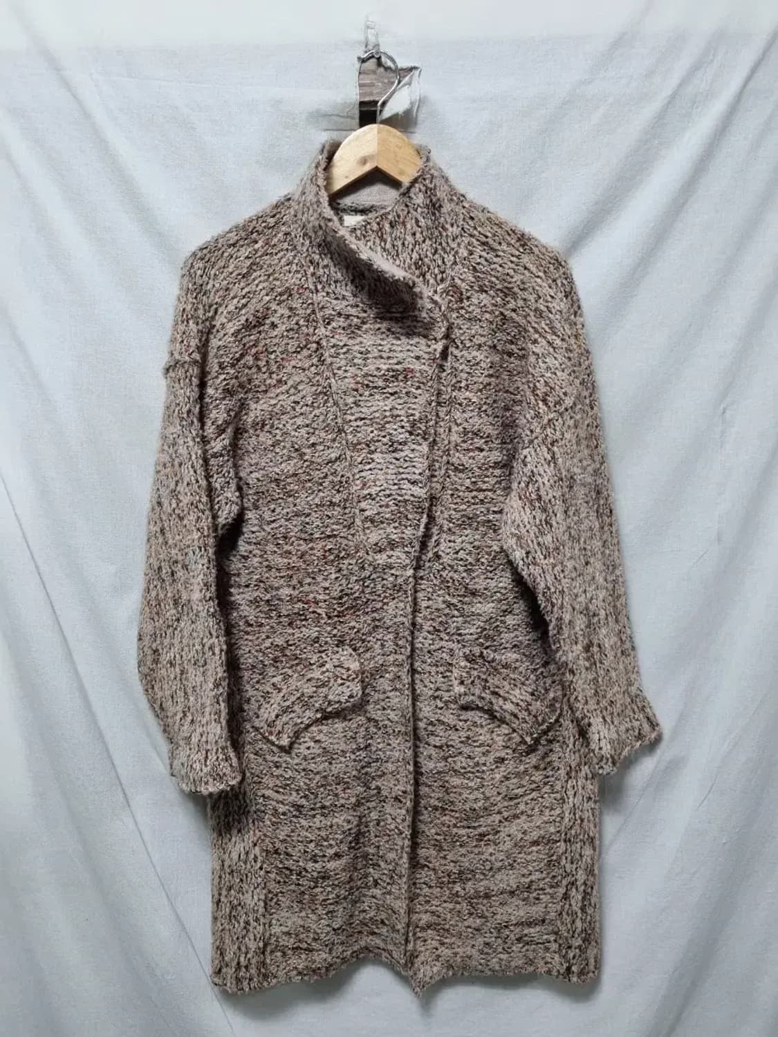 시스템 믹스컬로 니트 가디건 코트 F 상품이미지1