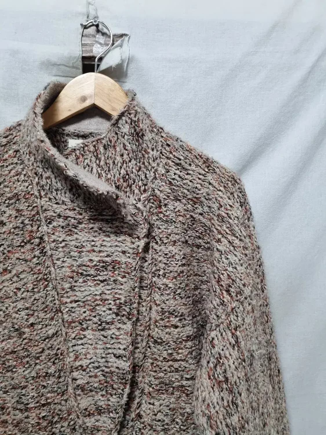 시스템 믹스컬로 니트 가디건 코트 F 상품이미지3