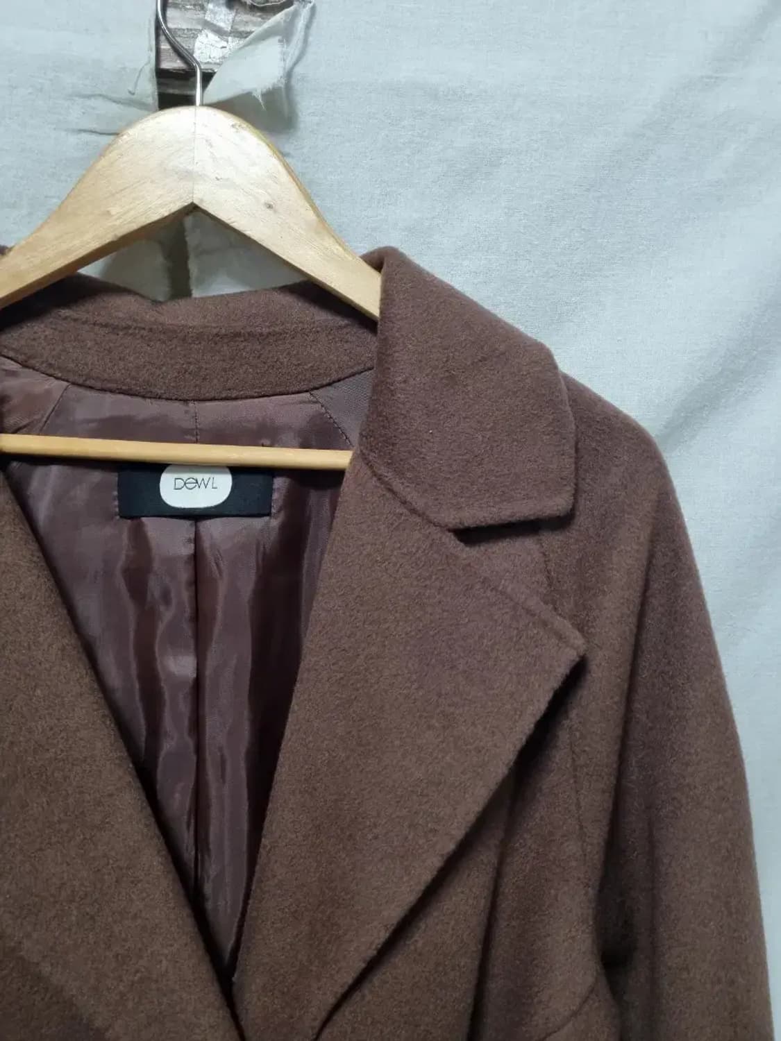 듀엘 캐시미어 혼방 코트 자켓 90 상품이미지3