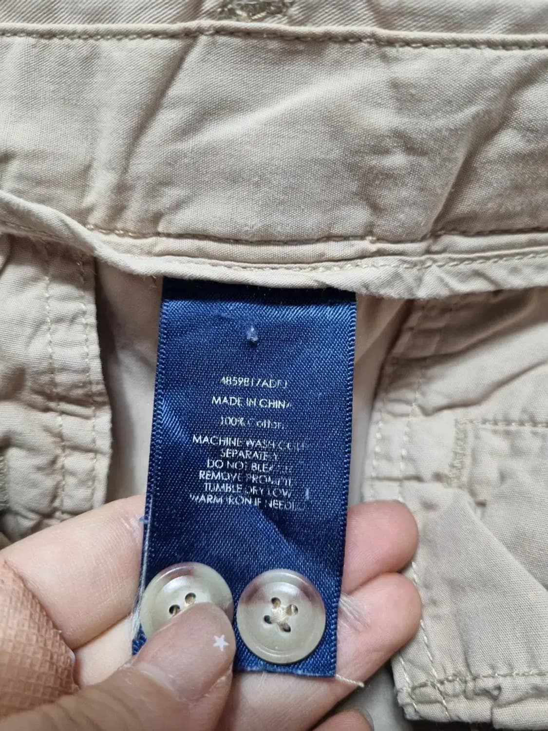 폴로랄프로렌 베이지 면바지 34 상품이미지7