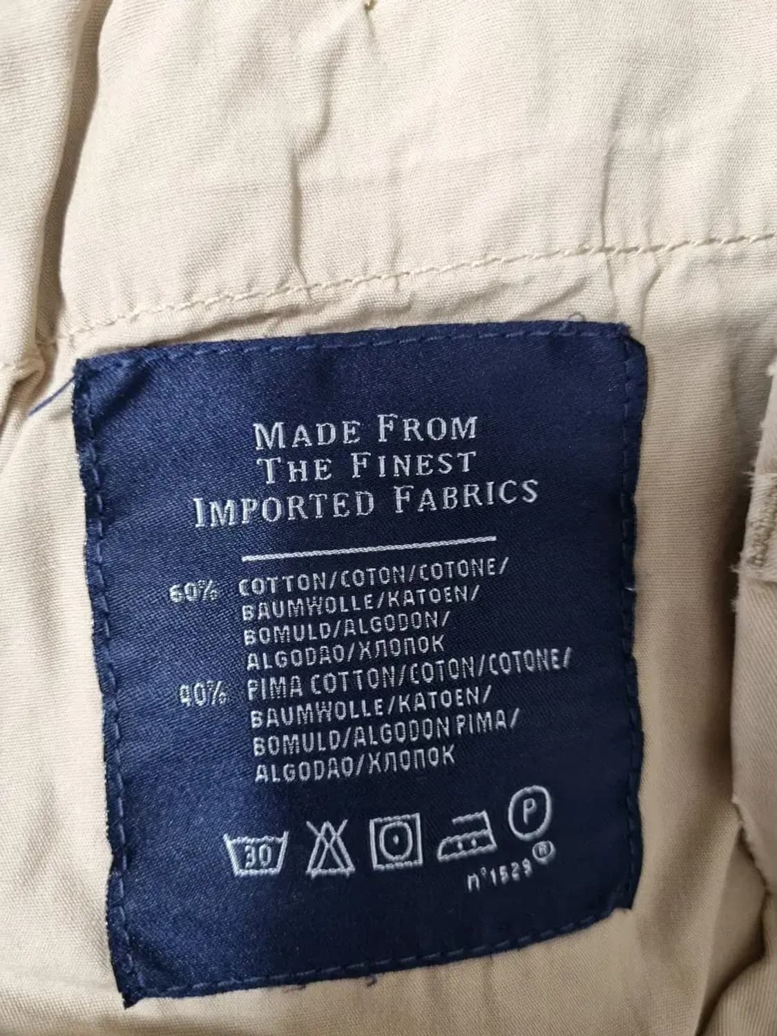 폴로랄프로렌 베이지 면바지 34 상품이미지8