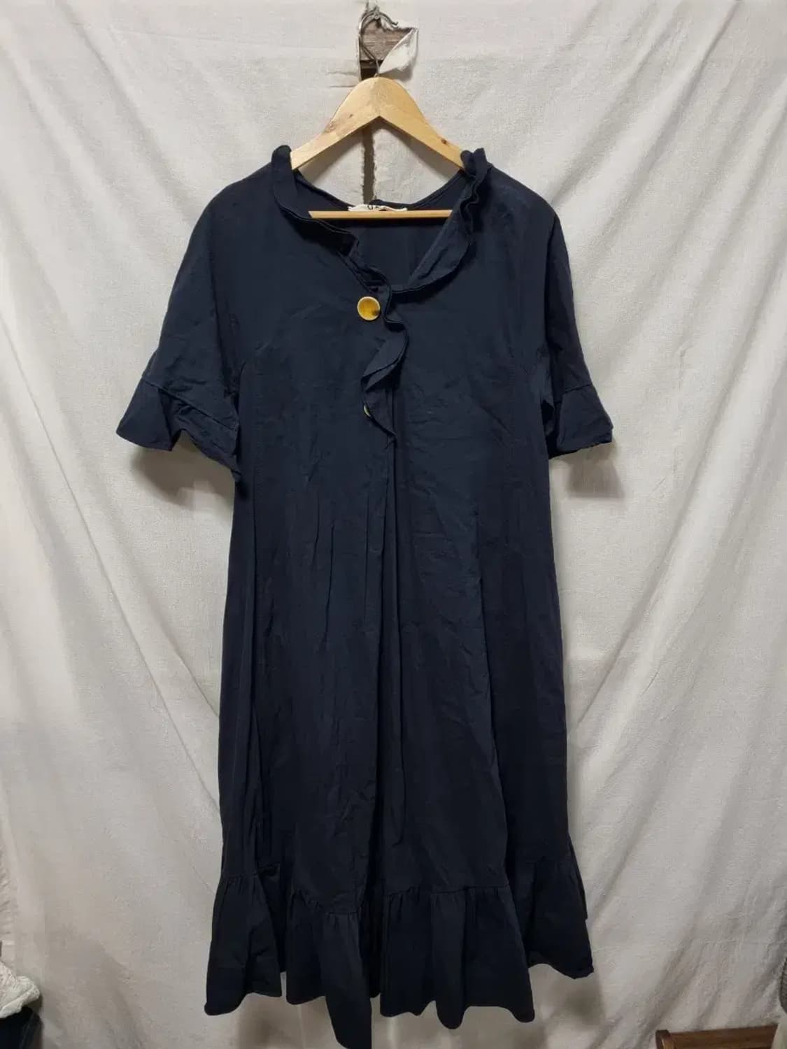 오즈세컨 프릴 롱 원피스 95 상품이미지1