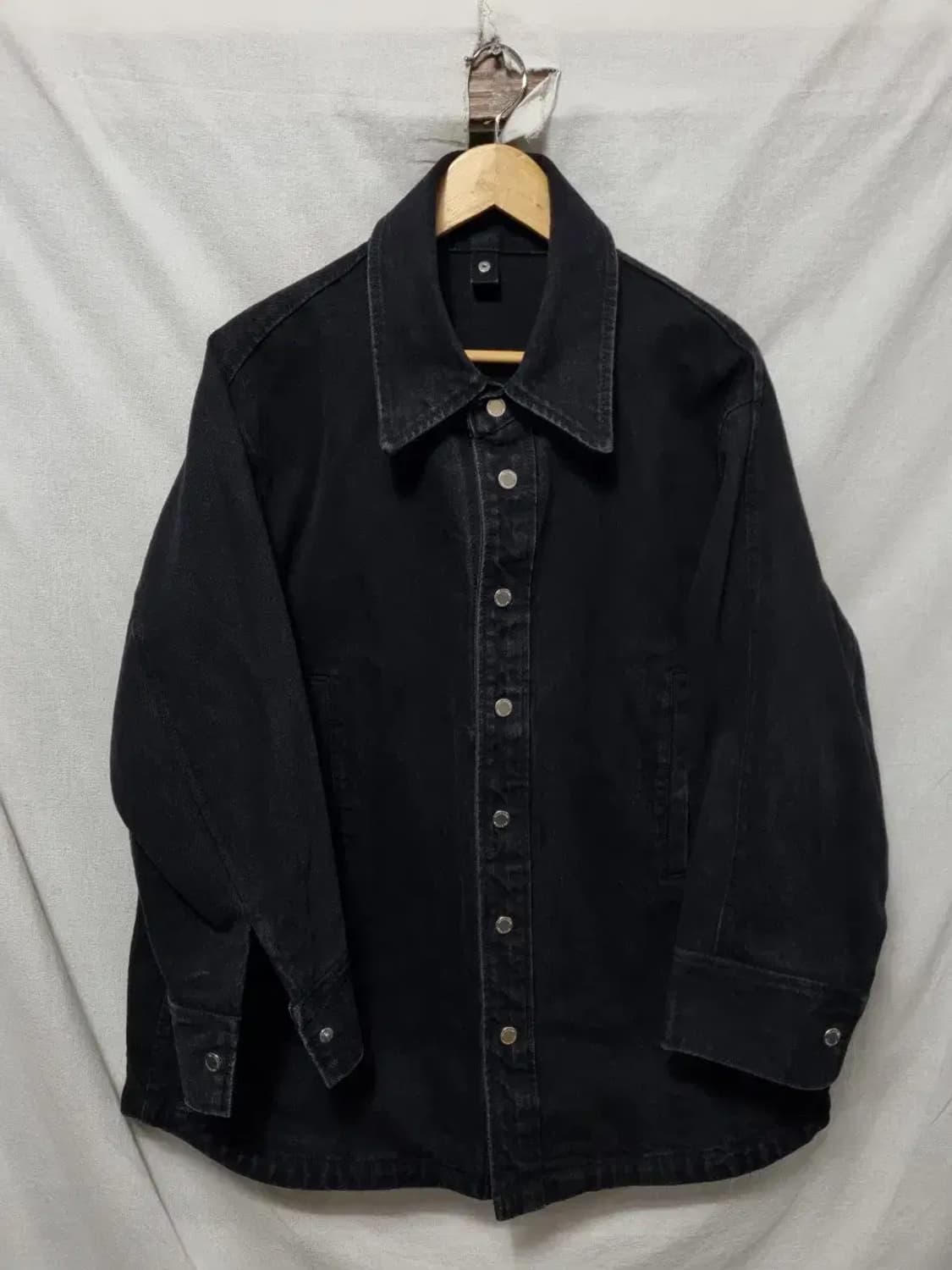 솔리드옴므 데님 오버핏 셔츠 자켓 95 상품이미지1