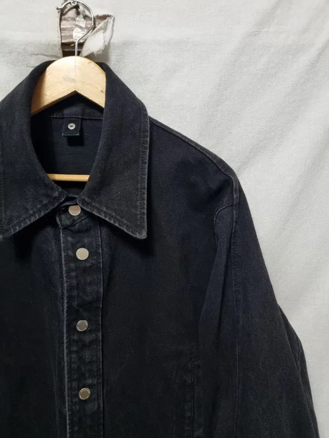 솔리드옴므 데님 오버핏 셔츠 자켓 95 상품이미지2