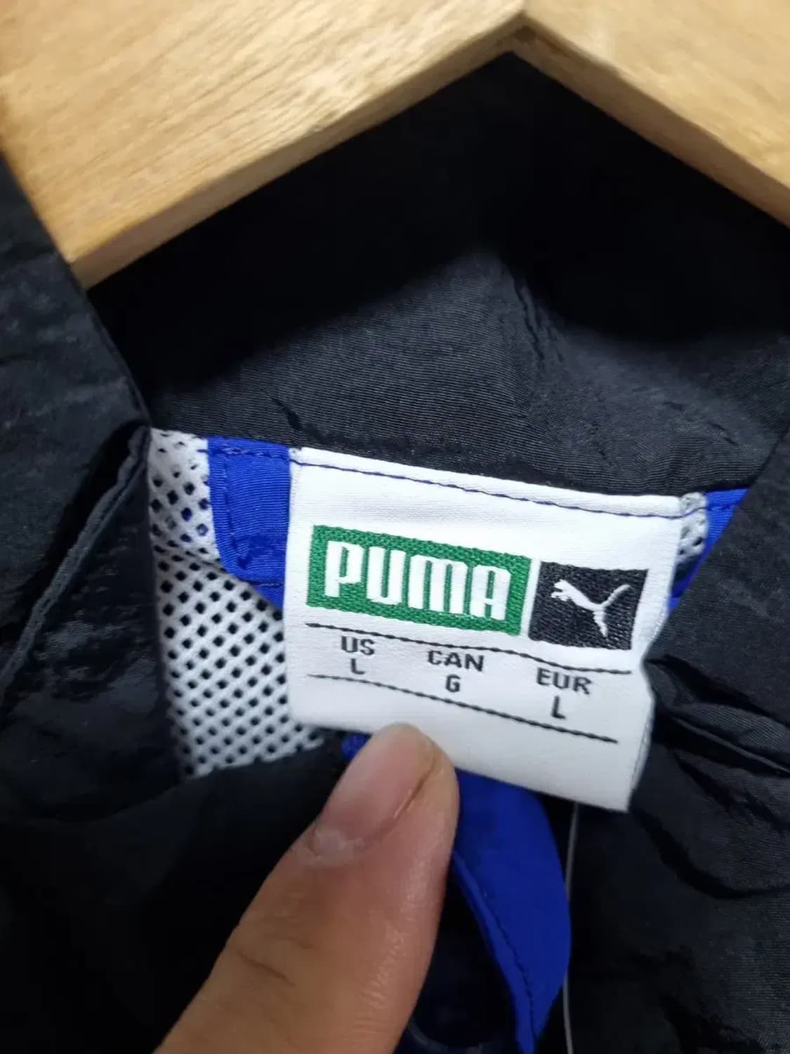 새상품) 푸마 바람막이 자켓 L 상품이미지4