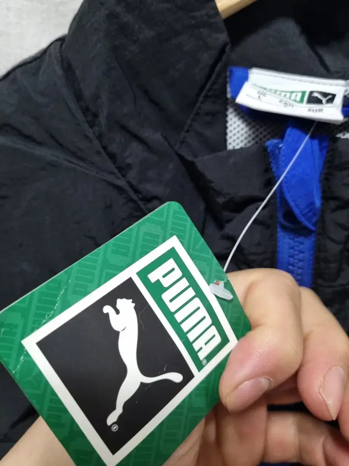 새상품) 푸마 바람막이 자켓 L 상품이미지5