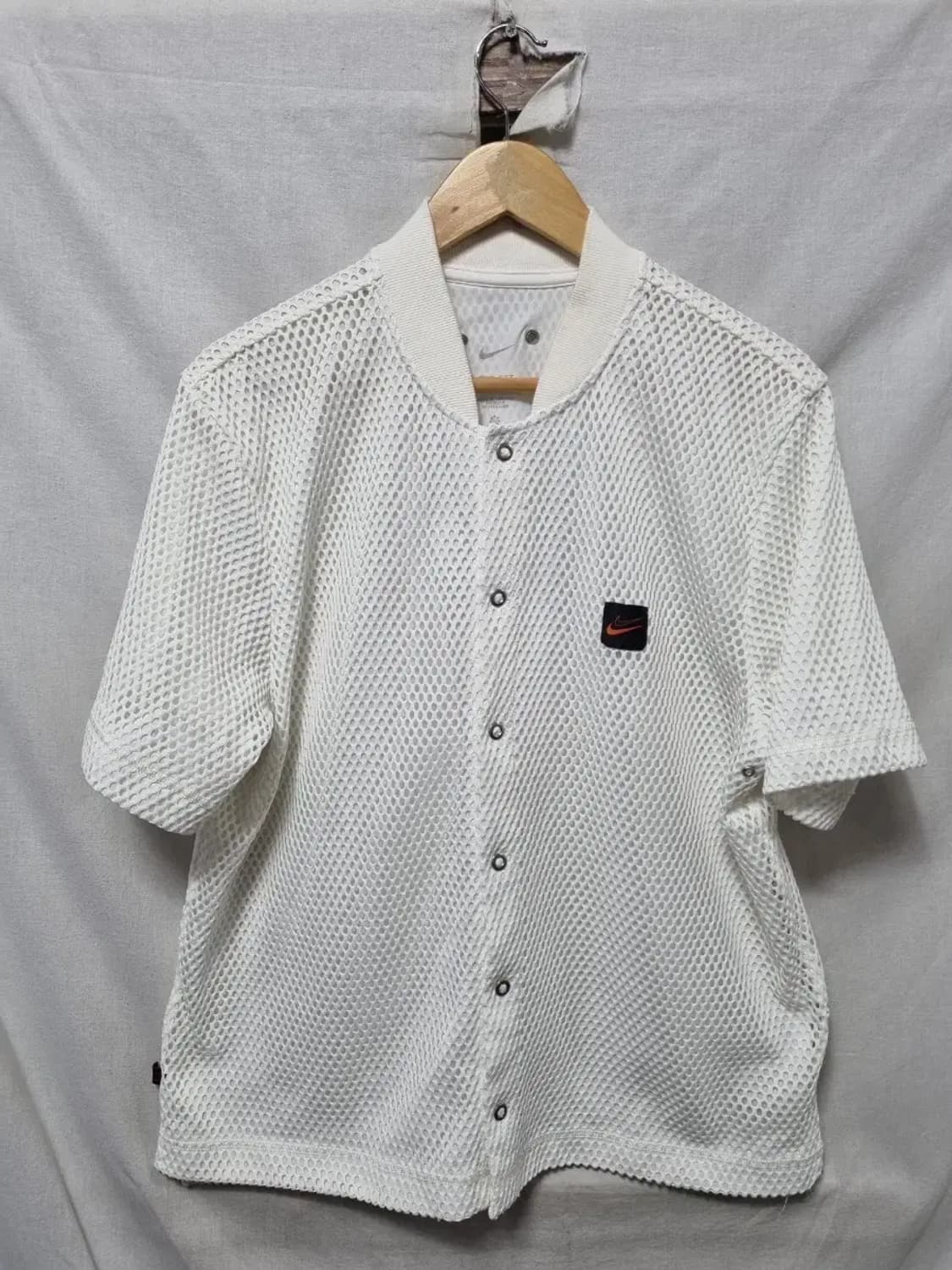나이키 메쉬 반팔 셔츠 자켓 L 상품이미지1