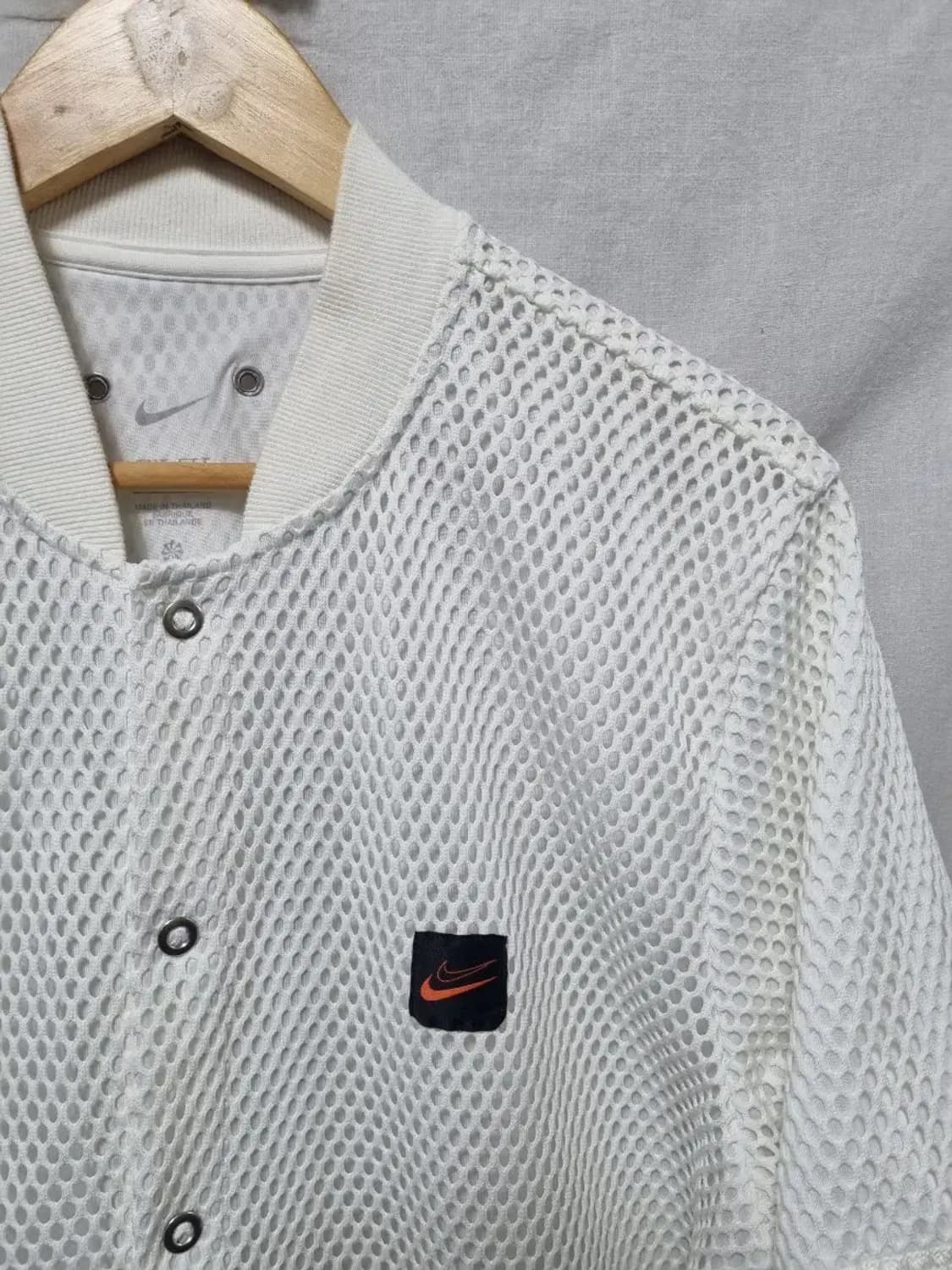 나이키 메쉬 반팔 셔츠 자켓 L 상품이미지3