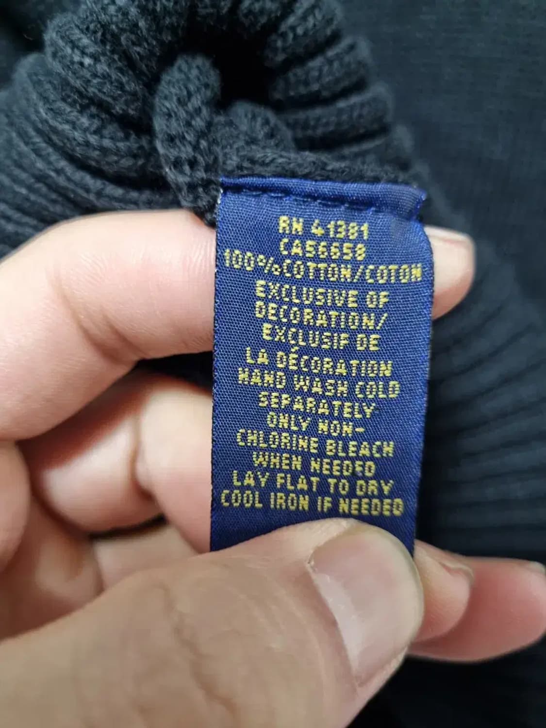 폴로 랄프로렌 니트 S 상품이미지5