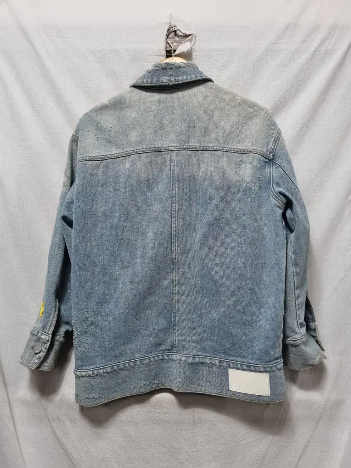 KUHO 워싱 데님 자켓 XS 상품이미지3