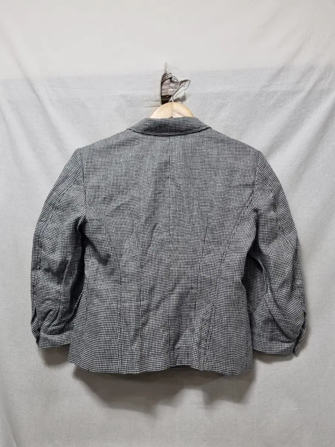 TIME 타임 하운드투스 체크 자켓 S 상품이미지3