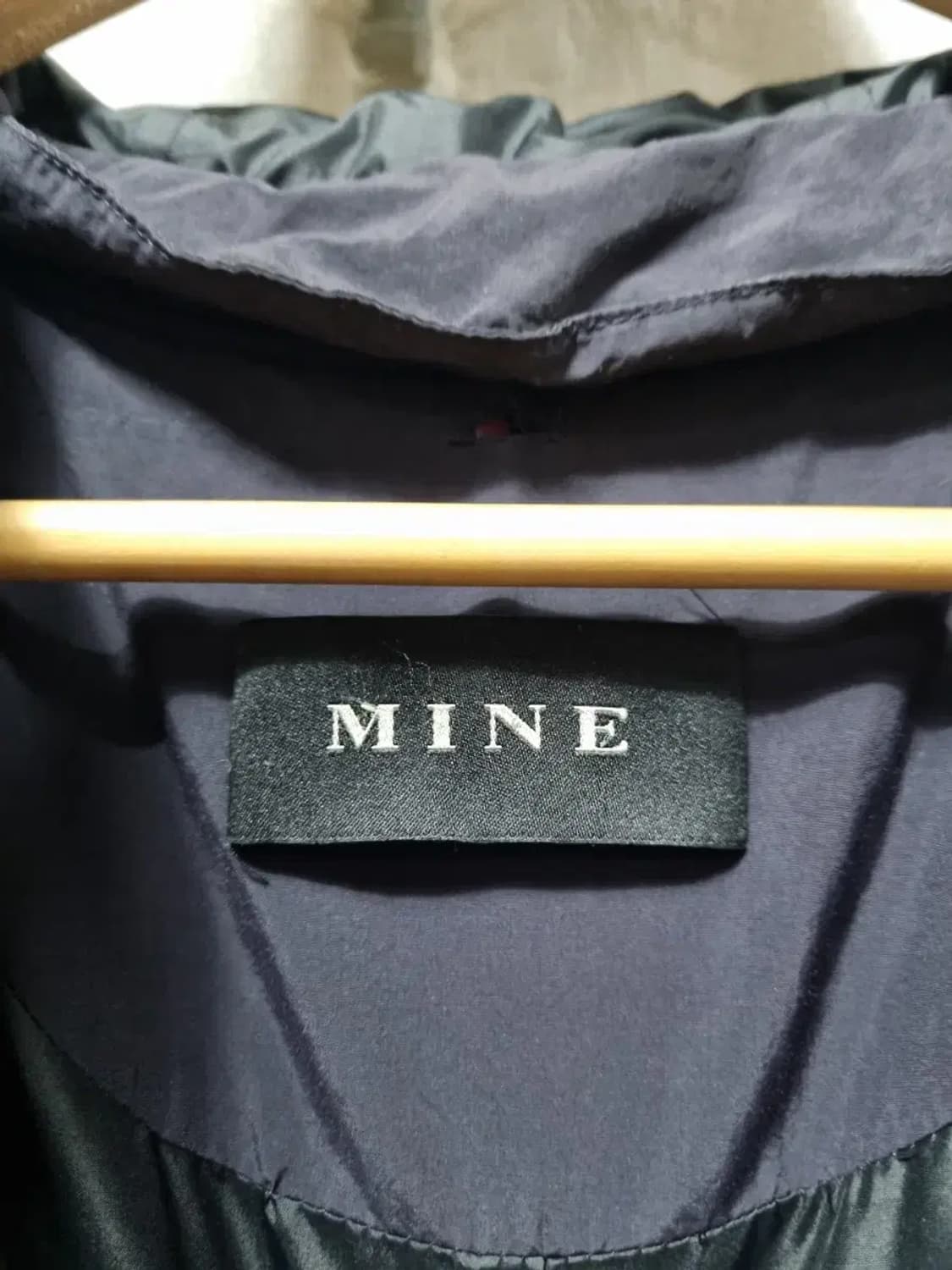 MINE 마인 패딩 코트 후드 탈부착 S 상품이미지4