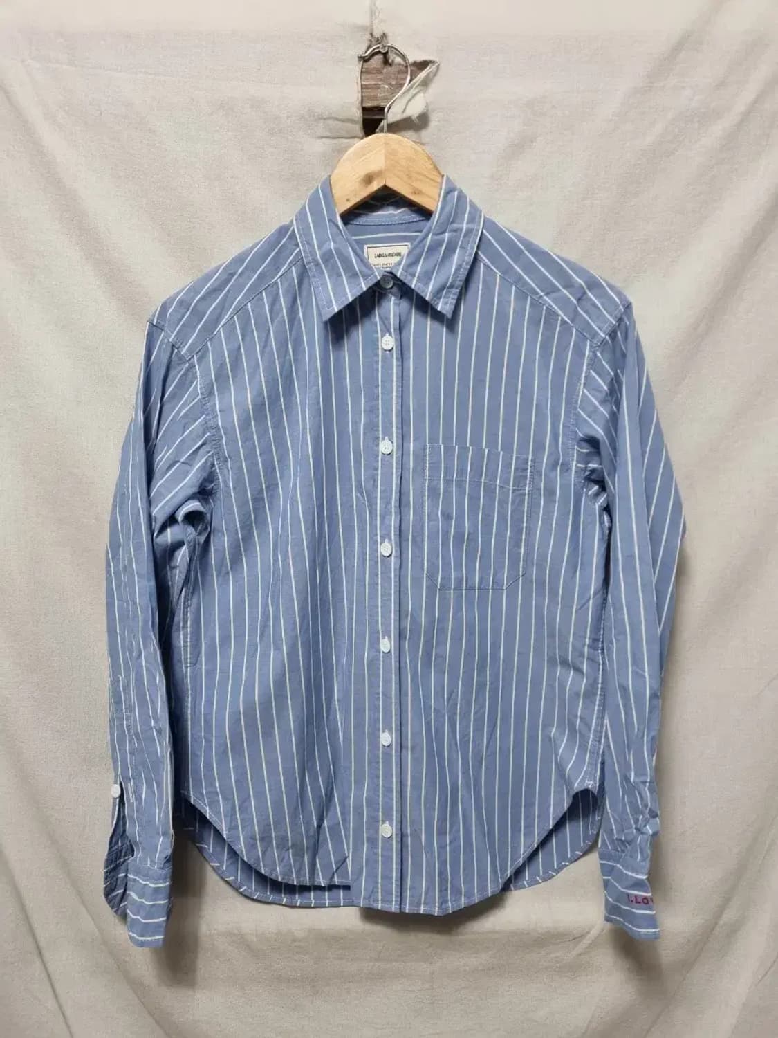 자딕앤볼테르 스트라이프 셔츠 XS 상품이미지1