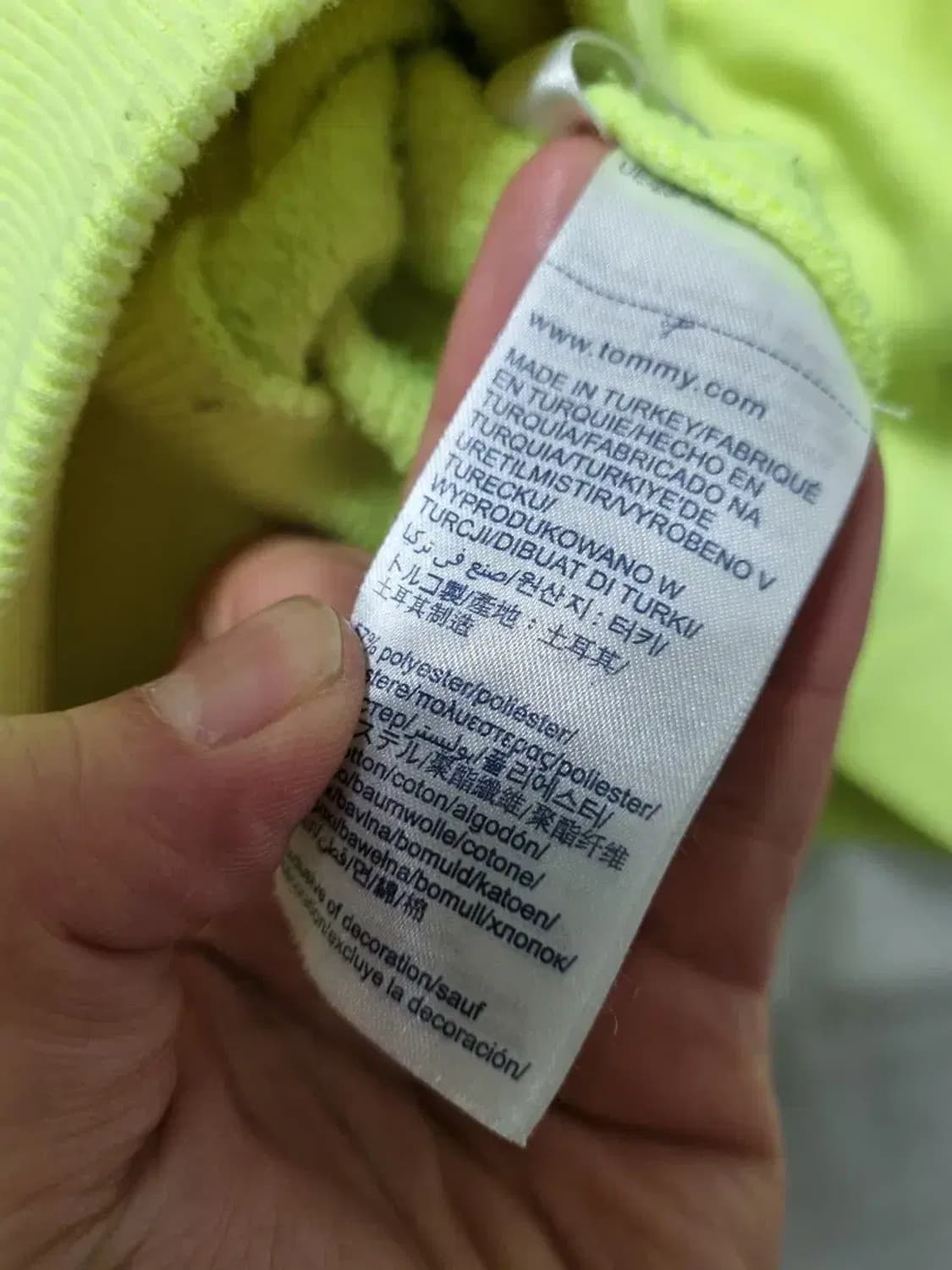 타미힐피거 맨투맨 S 상품이미지5