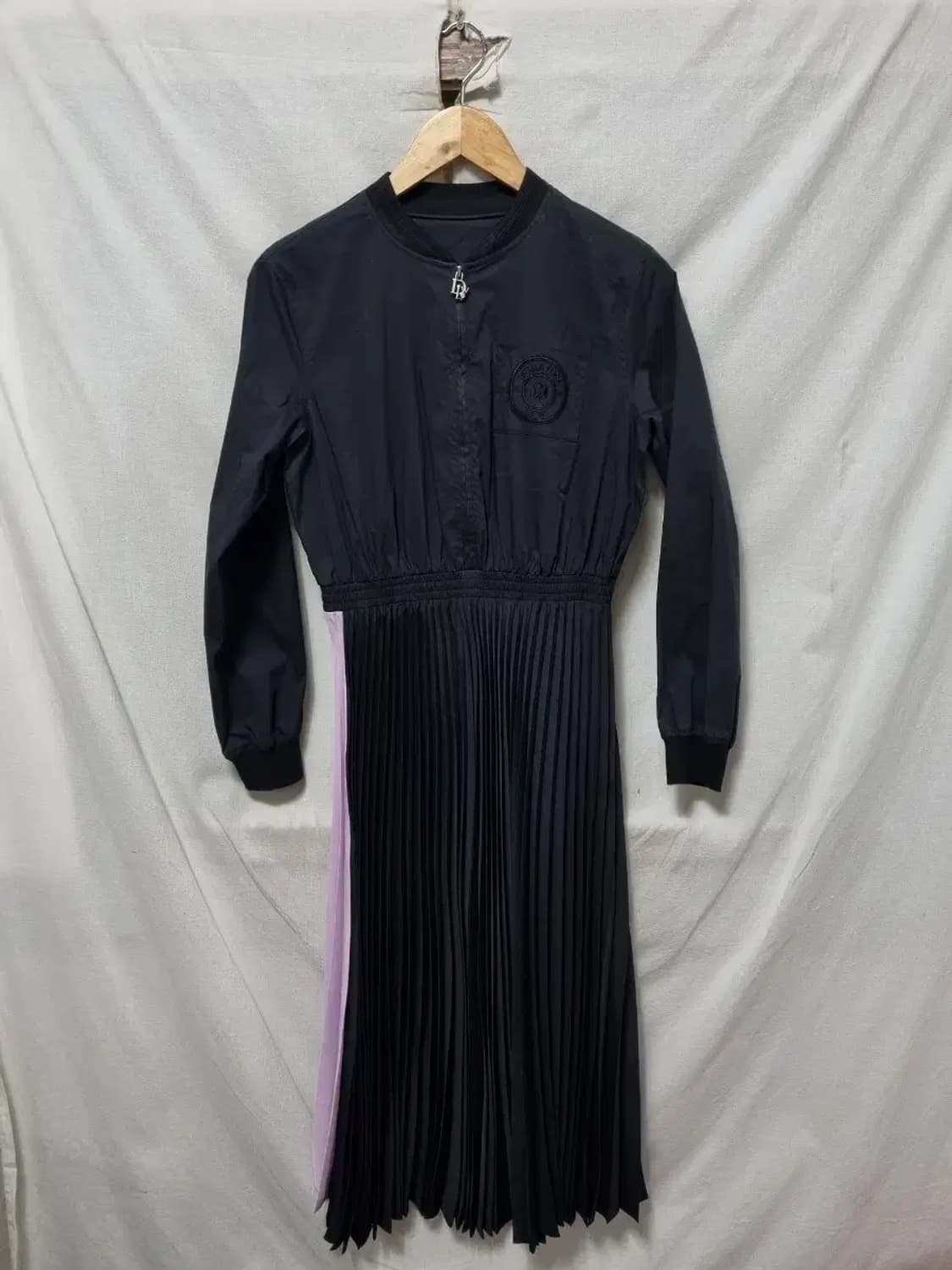 듀엘 플리츠 롱 원피스 90 상품이미지1