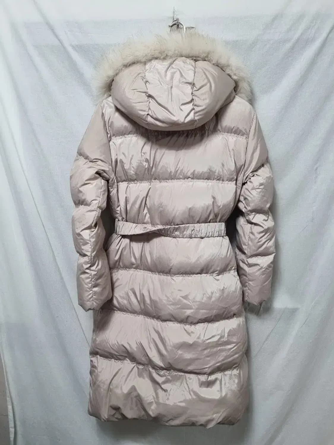 미센스 폭스 퍼 벨트 패딩 점퍼 90 상품이미지2