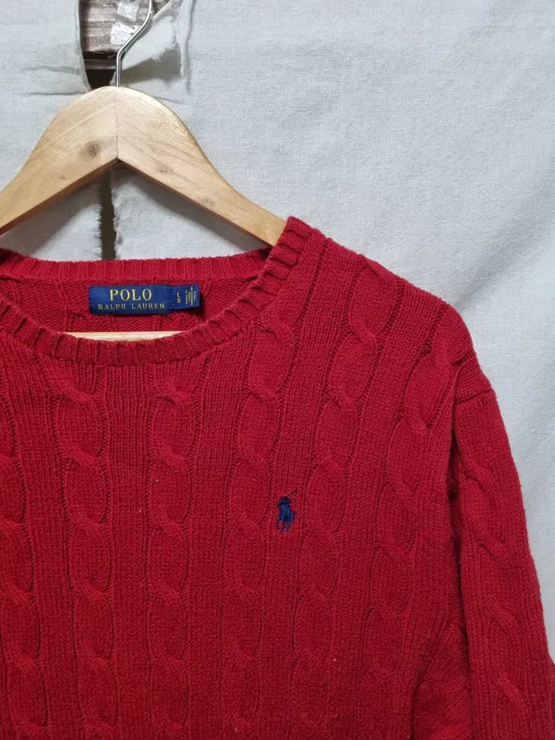 폴로 랄프로렌 케이블 니트 여성 95 상품이미지3