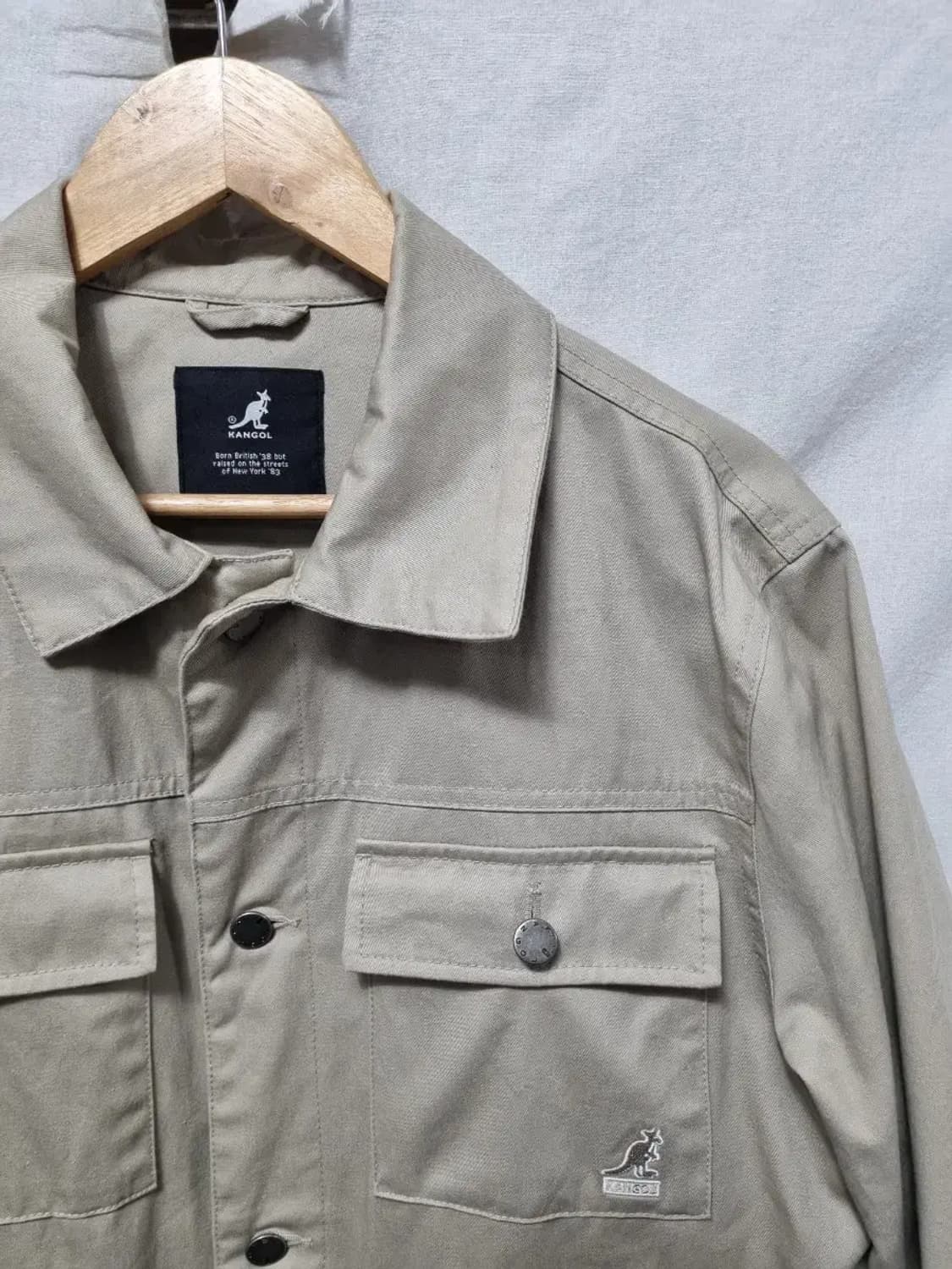 캉골 베이지 자켓 L 상품이미지3