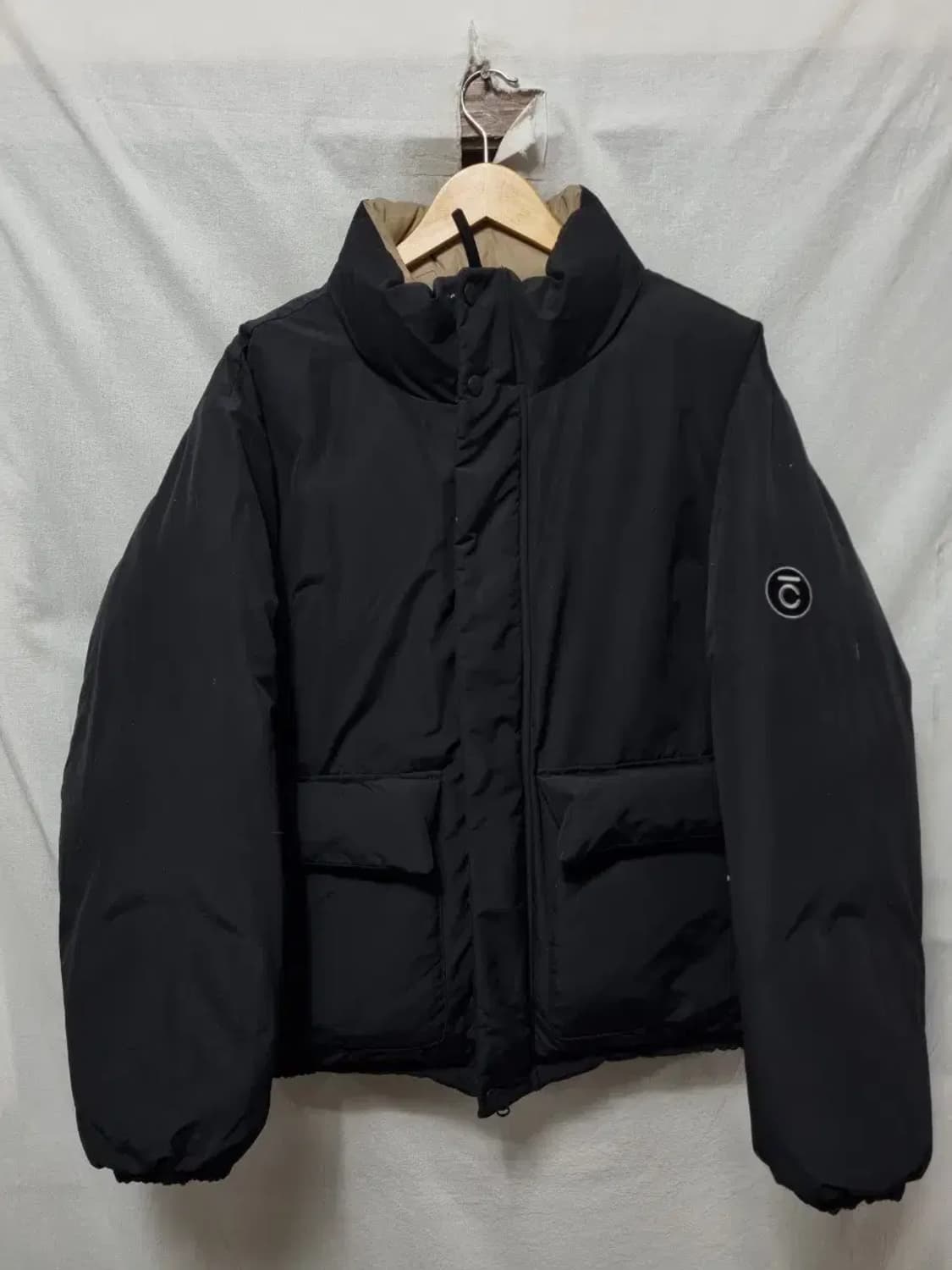 커버낫 리버시블 패딩 점퍼 L 상품이미지1