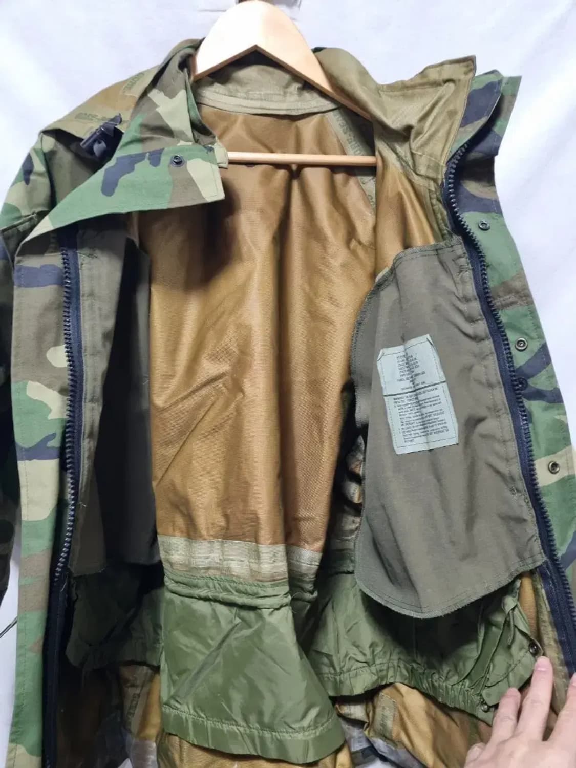 미군 밀리터리 카모 야상 자켓 100~ 상품이미지4