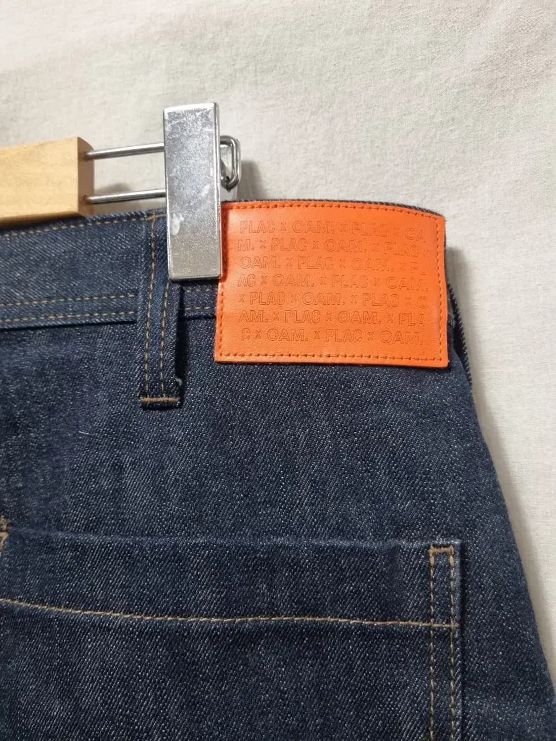 O.A.M 진청 데님 롤업 청바지 M 상품이미지5