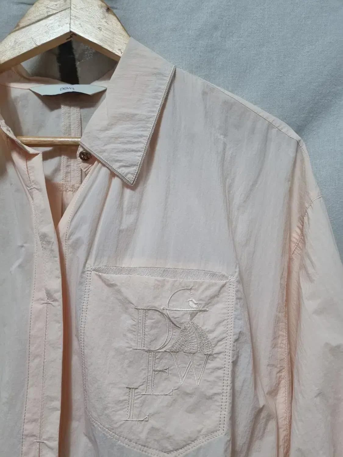 DEWL 듀엘 크롭 셔츠 블라우스 S 상품이미지3